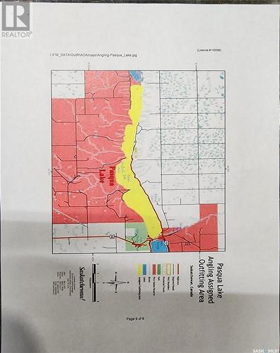 Outfitting Licence H2096, Kendal, SK 