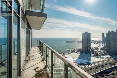 3303 - 105 The Queensway, Toronto, ON - Outdoor With Body Of Water With Balcony With View