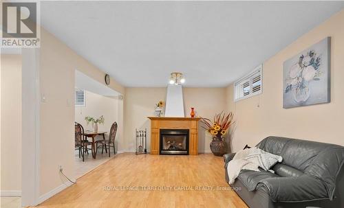 Lower - 286 St Vincent Street, Barrie, ON - Indoor Photo Showing Living Room With Fireplace