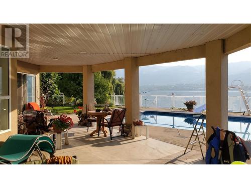 8330 22Nd Avenue, Osoyoos, BC - Outdoor With In Ground Pool With Deck Patio Veranda With Exterior