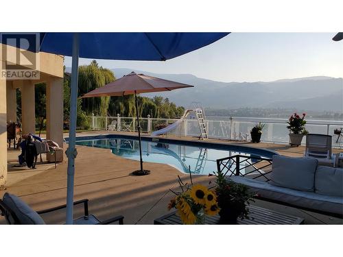 8330 22Nd Avenue, Osoyoos, BC - Outdoor With In Ground Pool With Deck Patio Veranda