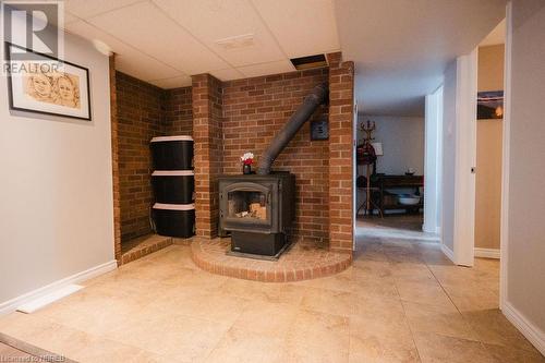 4 Johnston Drive, South River, ON - Indoor With Fireplace
