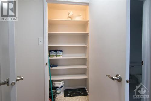 Storage closet in unit - 1100 Ambleside Drive Unit#1115, Ottawa, ON - Indoor With Storage