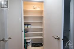 Storage closet in unit - 