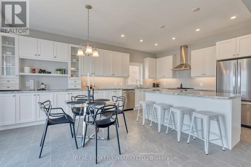 135 Rockledge Drive, Hamilton, ON - Indoor Photo Showing Kitchen With Upgraded Kitchen