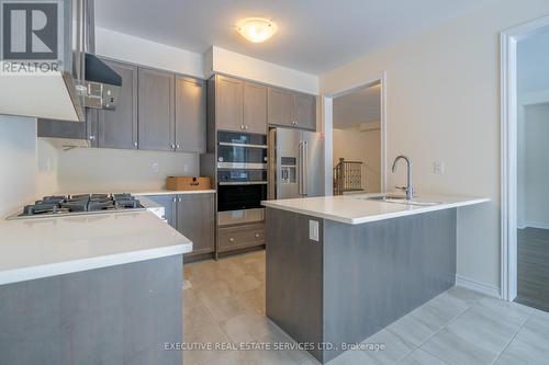 86 Holder Drive, Brantford, ON - Indoor Photo Showing Kitchen With Double Sink