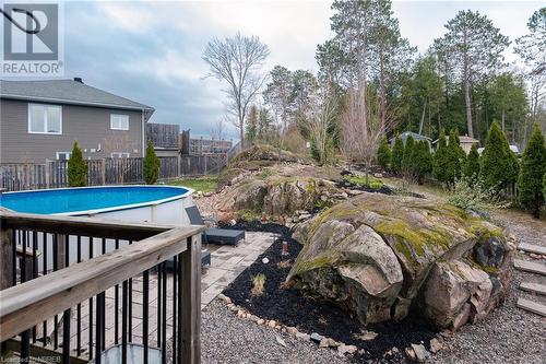 200 Osprey Crescent, Callander, ON - Outdoor With Above Ground Pool