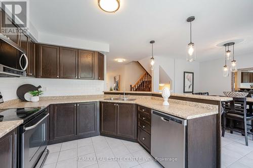6 Booker Drive, Ajax, ON - Indoor Photo Showing Kitchen With Double Sink With Upgraded Kitchen