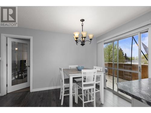 3702 22 Street, Vernon, BC - Indoor Photo Showing Dining Room