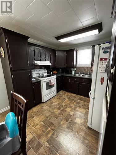 114 Regional Street, Channel-Port Aux Basques, NL - Indoor Photo Showing Kitchen With Double Sink