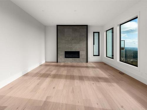 2201 Navigators Rise, Langford, BC - Indoor Photo Showing Living Room With Fireplace