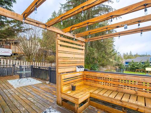 911 Deloume Rd, Mill Bay, BC - Outdoor With Deck Patio Veranda With Exterior