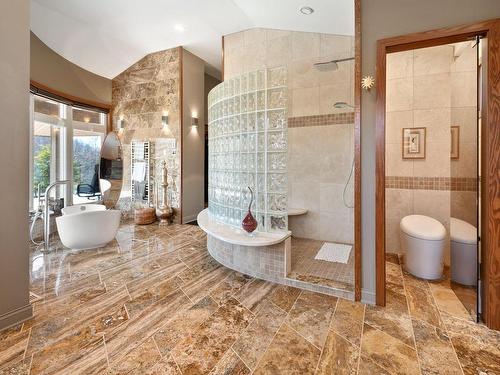 Ensuite bathroom - 1042 Mtée De Bourgogne, Saint-Sauveur, QC - Indoor Photo Showing Bathroom