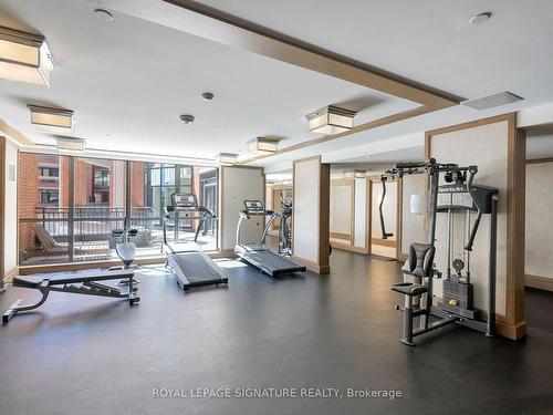 1115-830 Lawrence Ave W, Toronto, ON - Indoor Photo Showing Gym Room