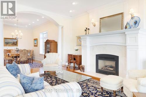 75 Indian Trail, Collingwood, ON - Indoor Photo Showing Living Room With Fireplace