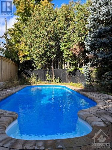 49 Delong Drive, Ottawa, ON - Outdoor With In Ground Pool With Backyard
