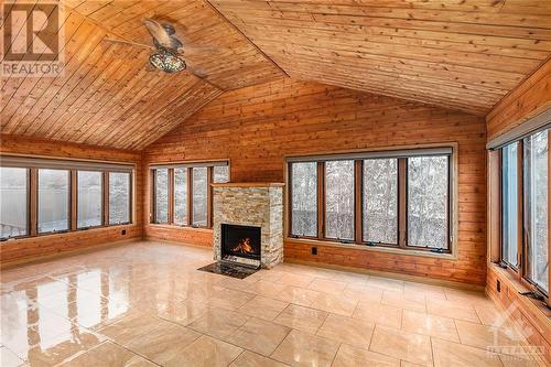 49 Delong Drive, Ottawa, ON - Indoor With Fireplace