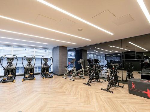 Exercise room - 3907-1288 Rue St-Antoine O., Montréal (Ville-Marie), QC - Indoor Photo Showing Gym Room