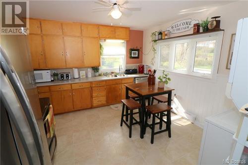1893 Route 776, Grand Manan, NB - Indoor Photo Showing Kitchen With Double Sink