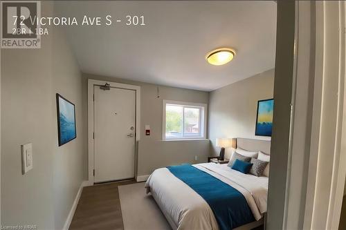 72 Victoria Avenue S Unit# 301, Hamilton, ON - Indoor Photo Showing Bedroom