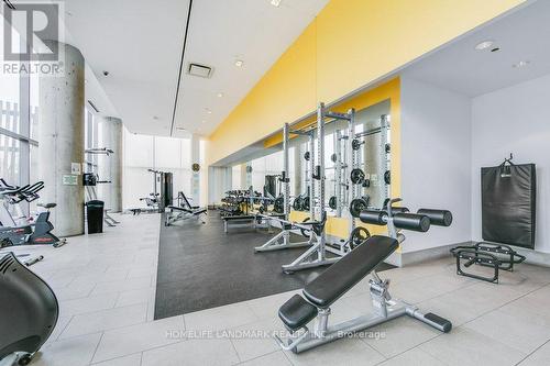 2214 - 105 The Queensway, Toronto, ON - Indoor Photo Showing Gym Room