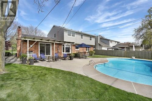 2465 Curry Avenue, Windsor, ON - Outdoor With In Ground Pool
