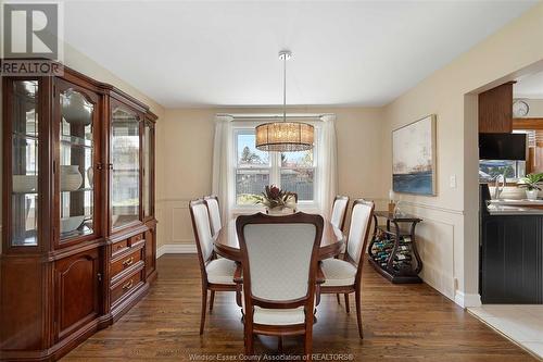 2465 Curry Avenue, Windsor, ON - Indoor Photo Showing Dining Room