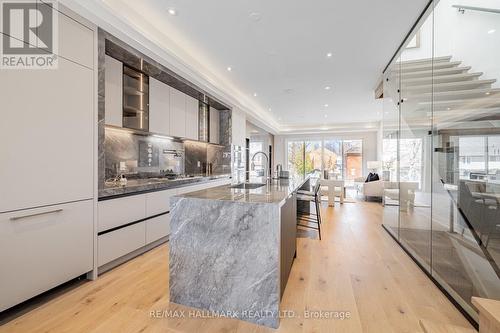 42 Johnston Avenue, Toronto, ON - Indoor Photo Showing Kitchen With Upgraded Kitchen
