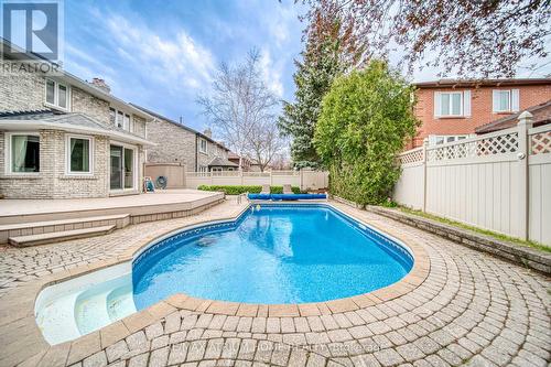 5261 Charnwood Crescent, Mississauga, ON - Outdoor With In Ground Pool With Deck Patio Veranda With Backyard