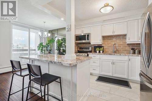 902 - 365 Geneva Street, St. Catharines, ON - Indoor Photo Showing Kitchen With Upgraded Kitchen