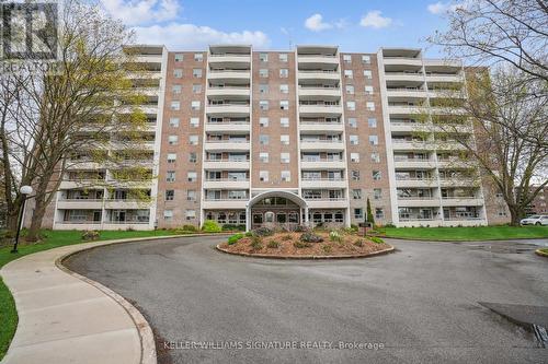 902 - 365 Geneva Street, St. Catharines, ON - Outdoor With Balcony With Facade