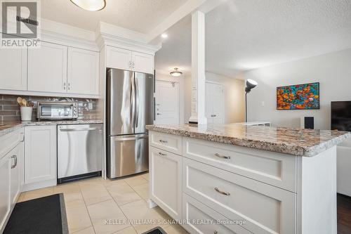 902 - 365 Geneva Street, St. Catharines, ON - Indoor Photo Showing Kitchen With Upgraded Kitchen