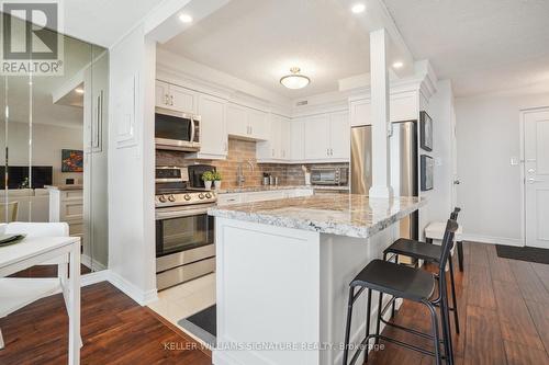 902 - 365 Geneva Street, St. Catharines, ON - Indoor Photo Showing Kitchen