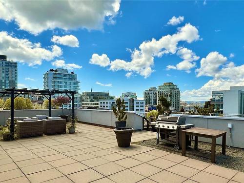 407-1602 Quadra St, Victoria, BC - Outdoor With Deck Patio Veranda With View