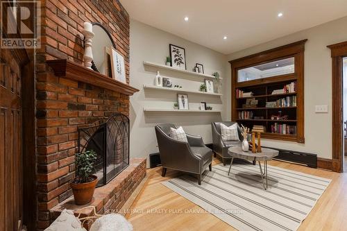 140 Markland Street, Hamilton, ON - Indoor With Fireplace