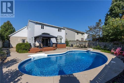 6 Westbury Drive, St. Catharines, ON - Outdoor With In Ground Pool With Deck Patio Veranda With Backyard