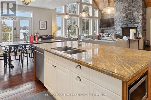 2-1456 Acton Island Road, Muskoka Lakes, ON - Indoor Photo Showing Kitchen With Double Sink
