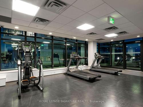 1013-2550 Eglinton Ave W, Mississauga, ON - Indoor Photo Showing Gym Room