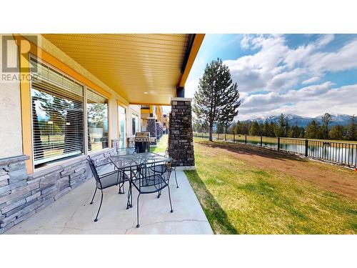 600 Bighorn Boulevard Unit# 616 D, Radium Hot Springs, BC - Outdoor With Deck Patio Veranda