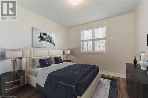 Virtually Staged - 297 Hill Street E, Fergus, ON - Indoor Photo Showing Bedroom