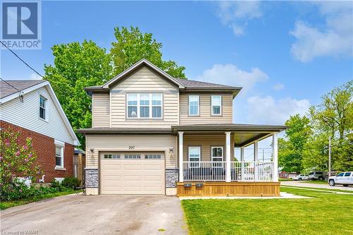 297 Hill Street E, Fergus, ON - Outdoor With Deck Patio Veranda With Facade