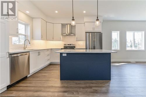 297 Hill Street E, Fergus, ON - Indoor Photo Showing Kitchen With Upgraded Kitchen