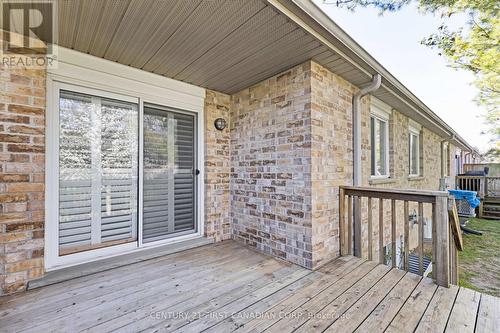 55 - 588 Thistlewood Drive E, London, ON - Outdoor With Deck Patio Veranda With Exterior