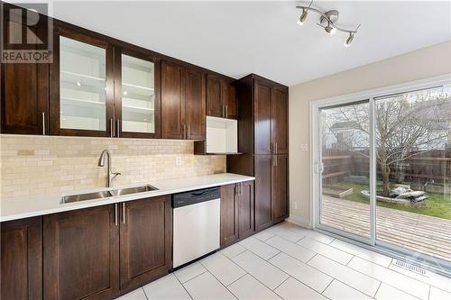 10 Rossan Street, Ottawa, ON - Indoor Photo Showing Kitchen With Double Sink