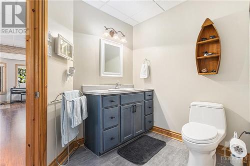 Lower level bathroom - 599 Big Rideau North Shore Road, Perth, ON - Indoor Photo Showing Bathroom