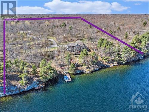 8 Acres of land to enjoy all year long - 599 Big Rideau North Shore Road, Perth, ON - Outdoor With Body Of Water With View