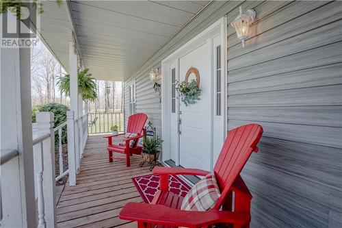 Front porch. - 20268 Beaupre Road, Green Valley, ON - Outdoor With Deck Patio Veranda With Exterior