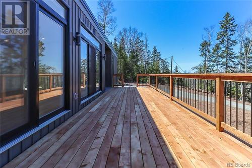 614 Hall Road, Hampton, NB - Outdoor With Deck Patio Veranda With Exterior