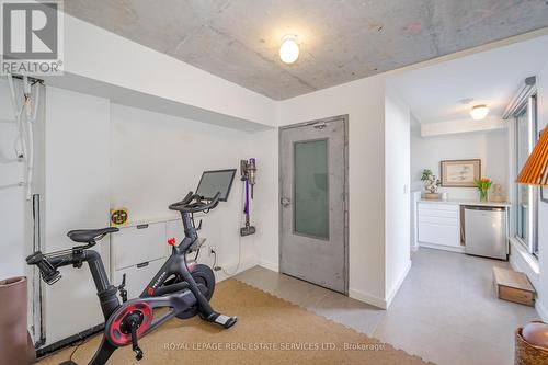 403 - 45 Sousa Mendes Street, Toronto, ON - Indoor Photo Showing Gym Room