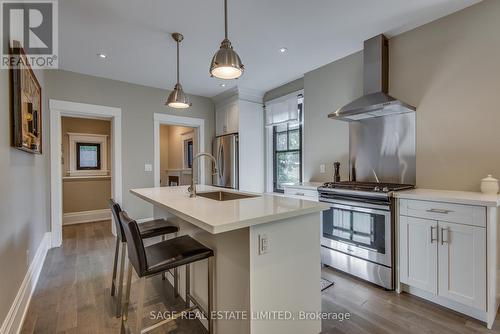 1 Prust Avenue, Toronto, ON - Indoor Photo Showing Kitchen With Upgraded Kitchen